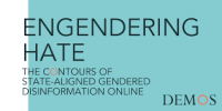 Logo for Demos Engendering Hate Report