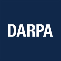 DARPA, white text on a navy blue background